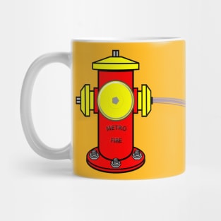 Hydrant Dog in Reverse Mug